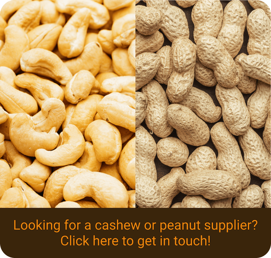 Cashew and peanut suppliers